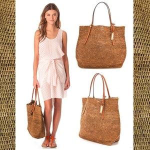 Michael Kors Santorini Raffia tote bag